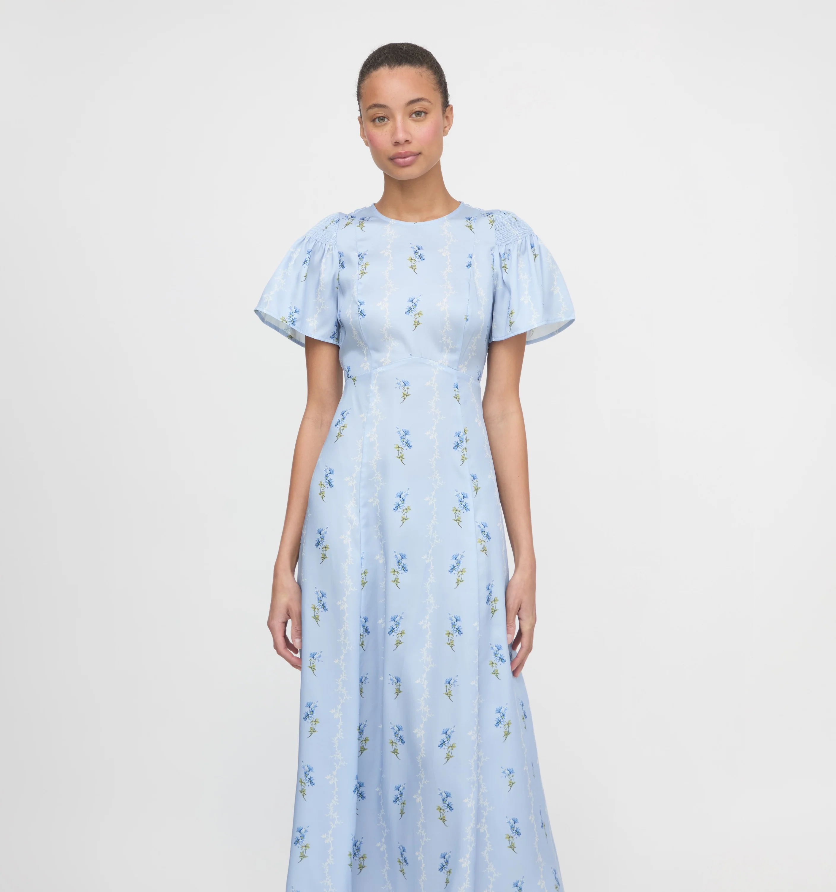 The Dominique Dress - Bluebell Waltz