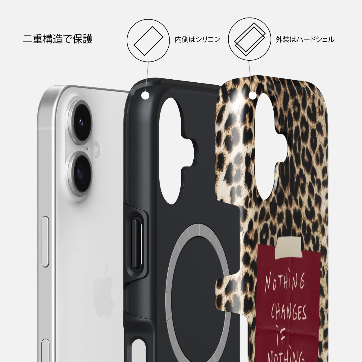 Nothing Changes - iPhone 17 ケース