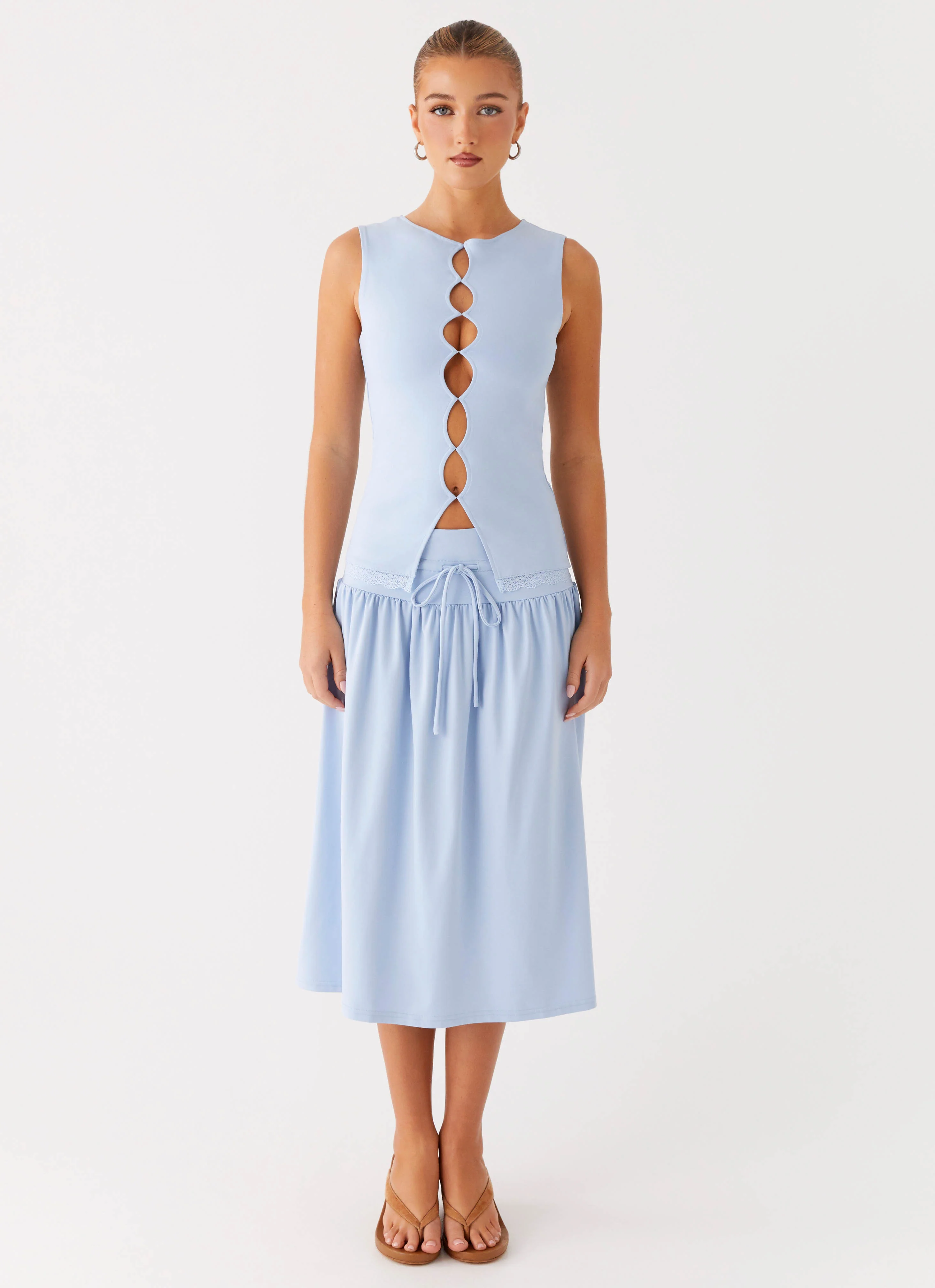 Dawn Drift Top - Blue