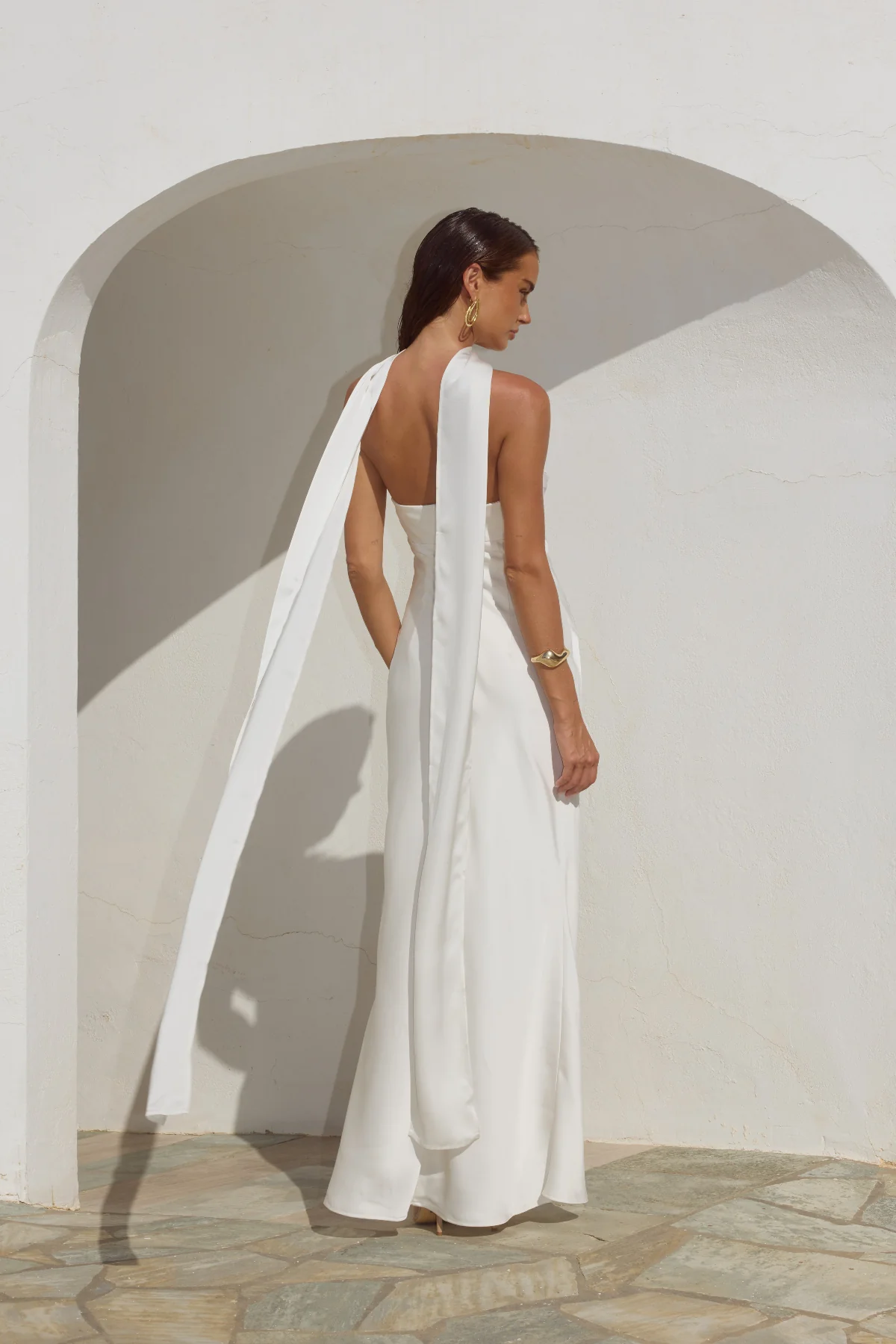 Madeleine Strapless Maxi Dress - luluinthesky