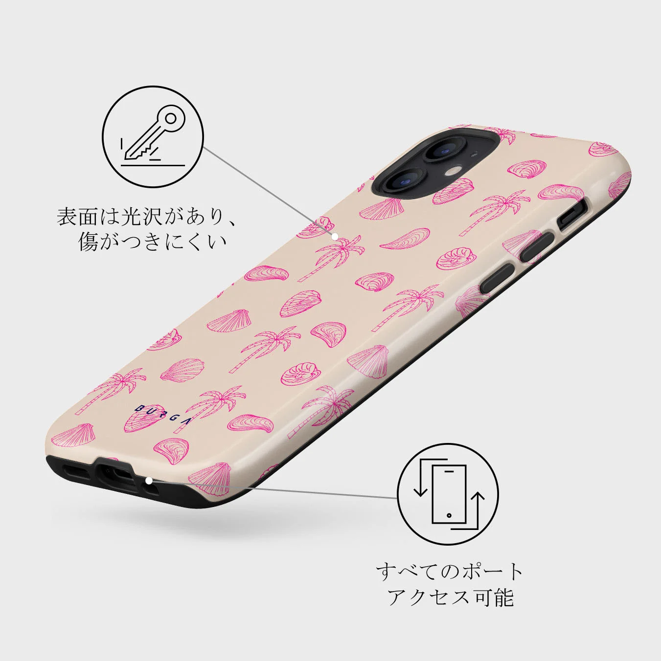 Beach Please - iPhone 12 Mini ケース