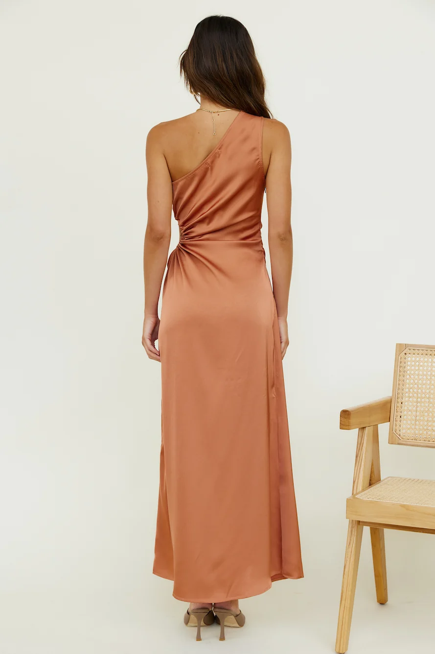 Althea Maxi Dress Brown