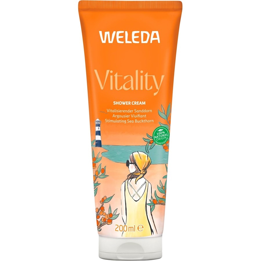 WELEDA Pielęgnacja pod prysznicem Vitality Shower Cream Rokitnik zwyczajny