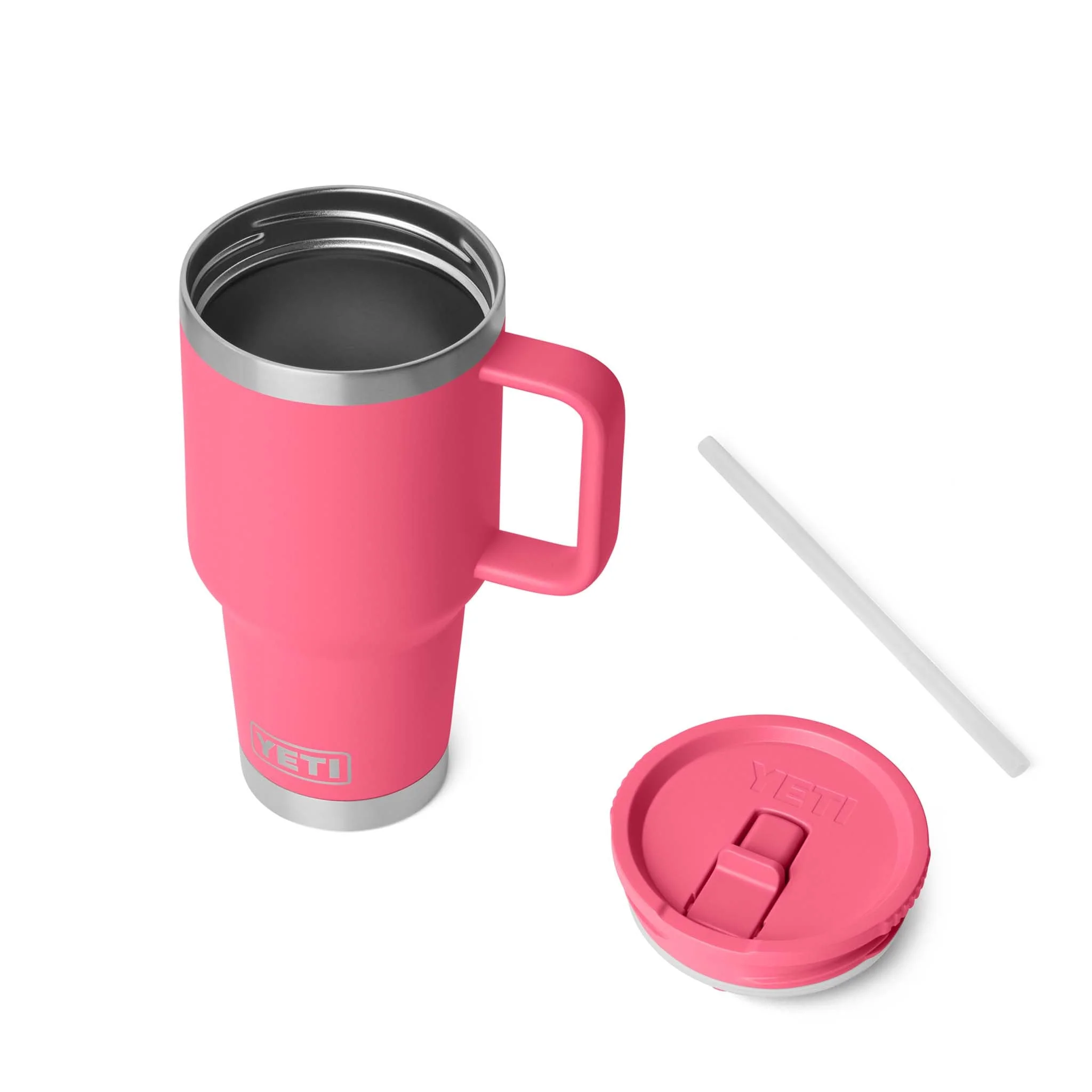 YETI Tropical Pink 30oz Travel Straw Mug - luluinthesky