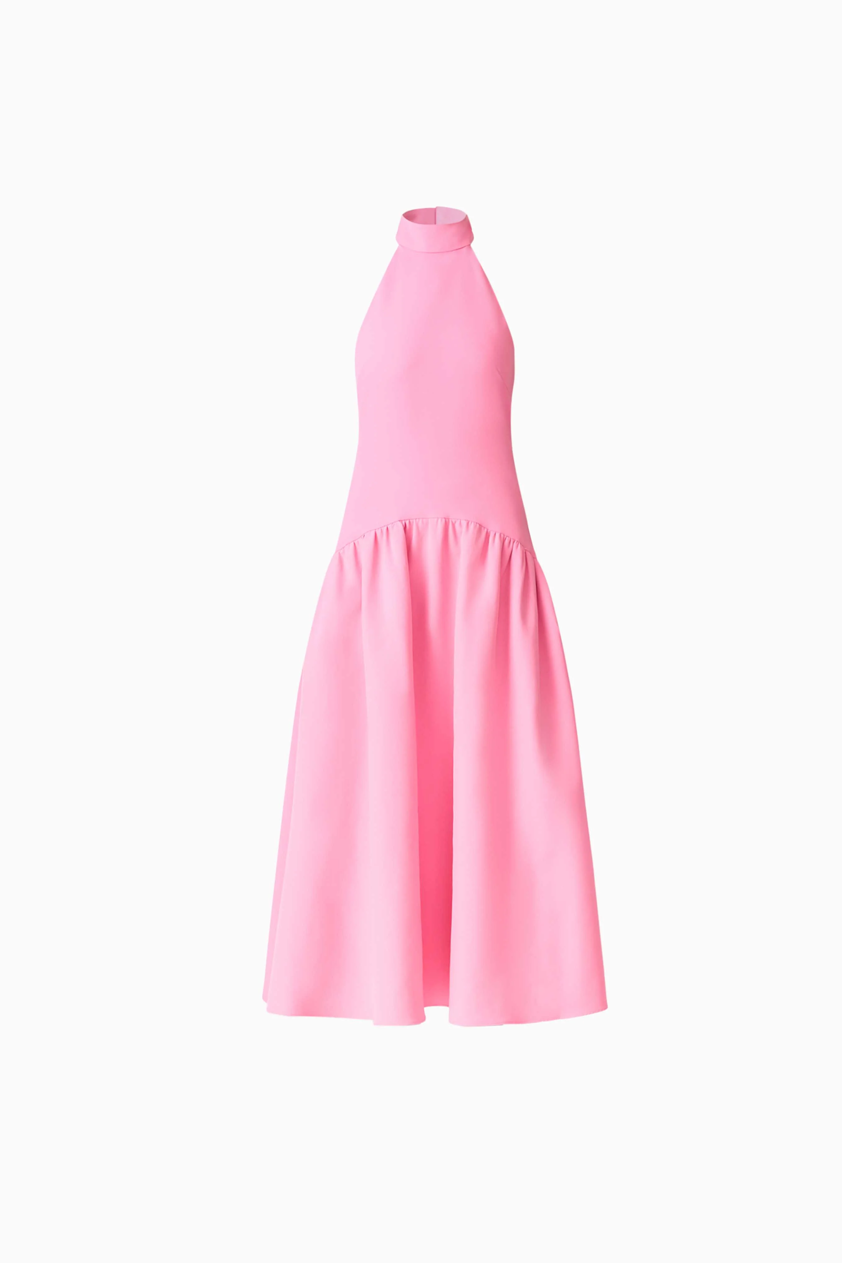 Nolana Halter Midi Dress in Pink