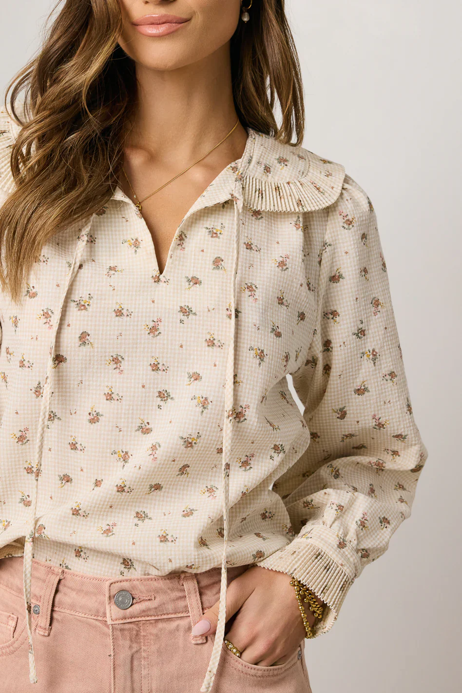 Destiny Ruffled Top