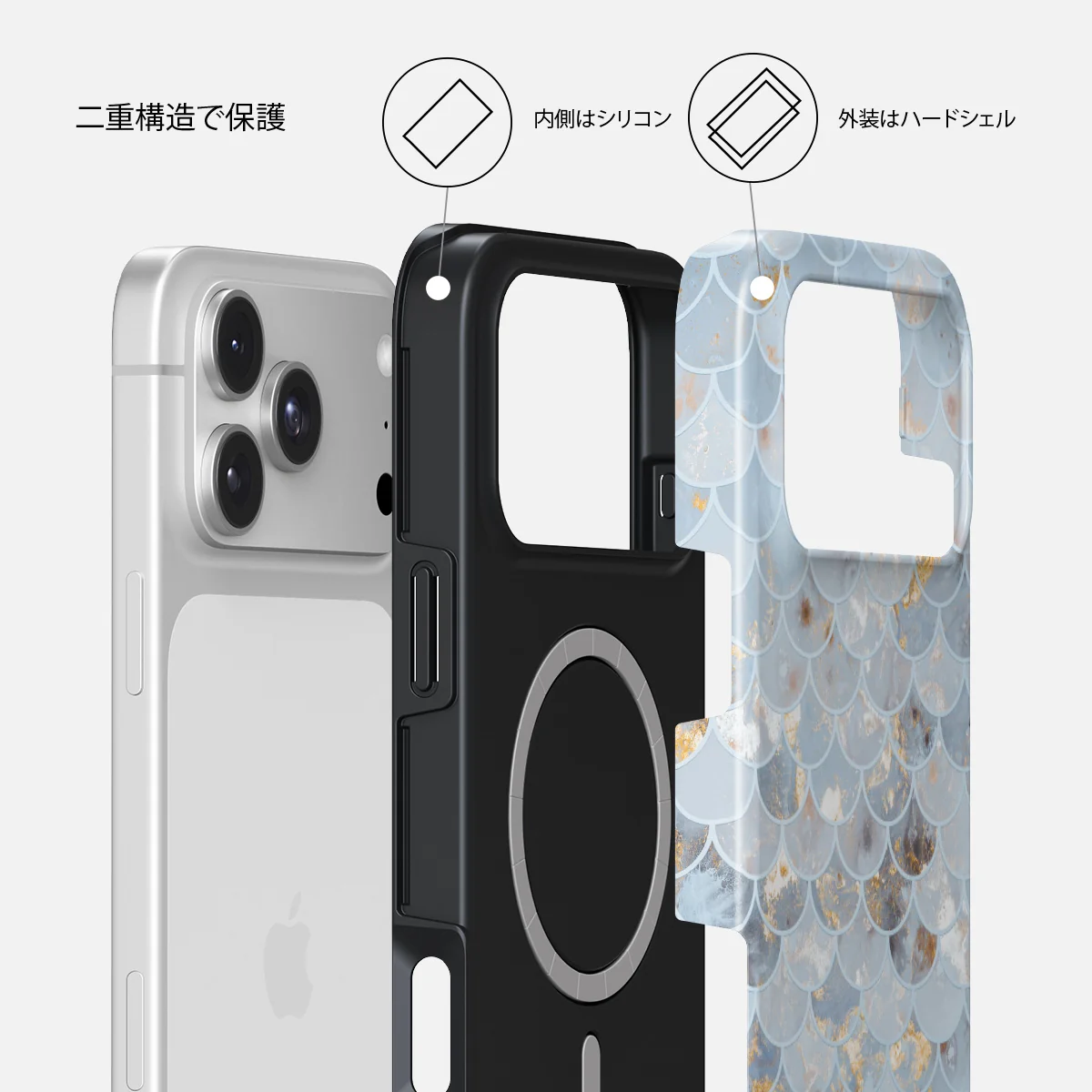 Mermaid Skin - iPhone 18 Pro ケース