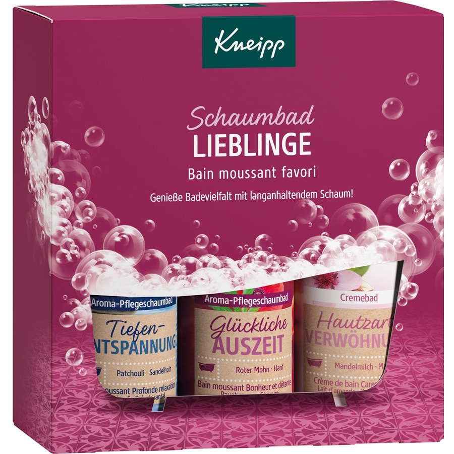 Kneipp Pianka i krem do kąpieli Ulubione kąpiele z pianą