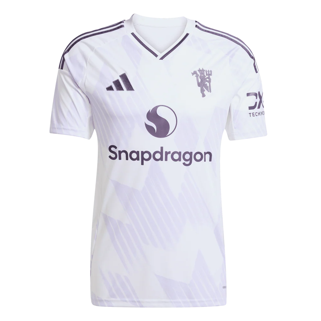MANCHESTER UNITED 2025/2026 Away ADIDAS Men's Replica Jersey White JI7423