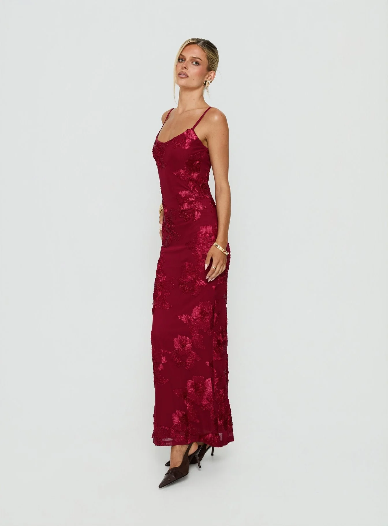 Jacalyn Maxi Dress Red