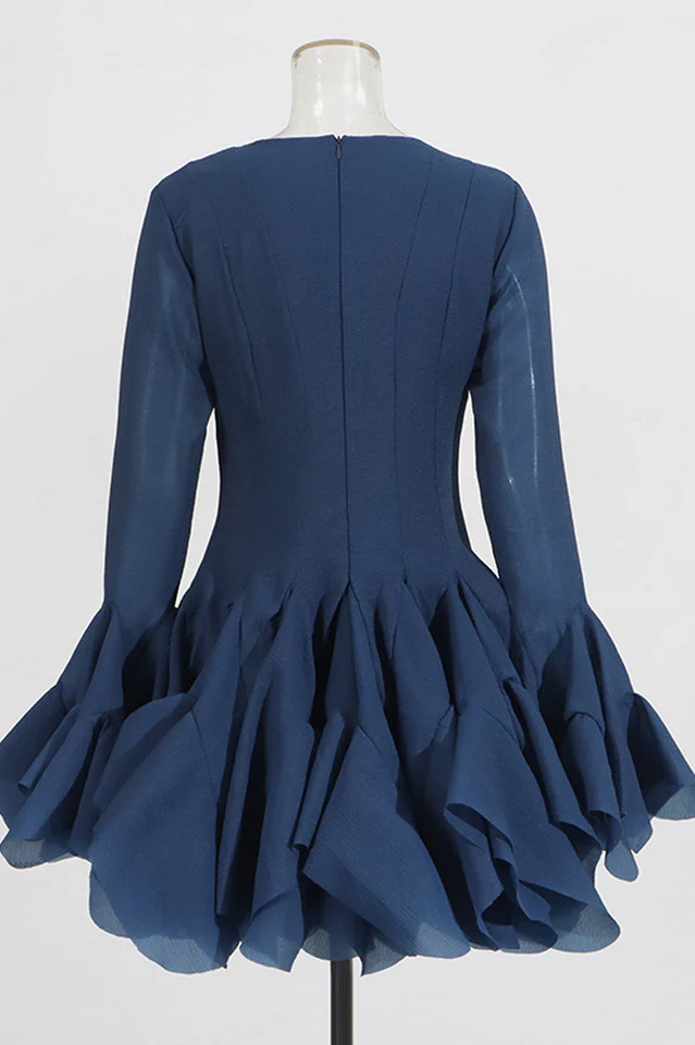 Miranda Asymmetric Hem Mini Dress