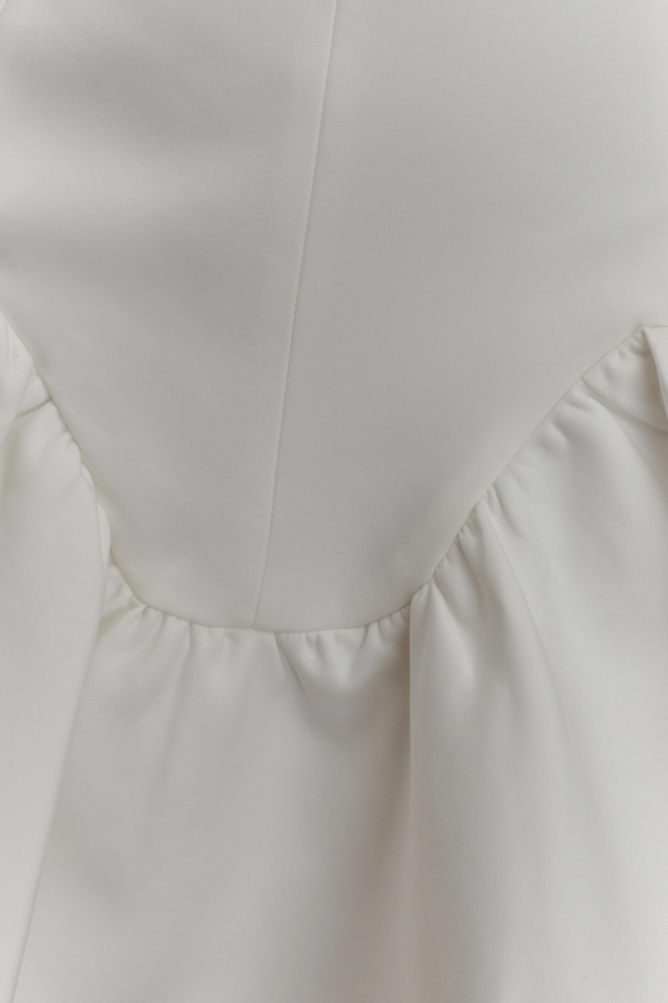 Calipso Halter Mini Dress - White