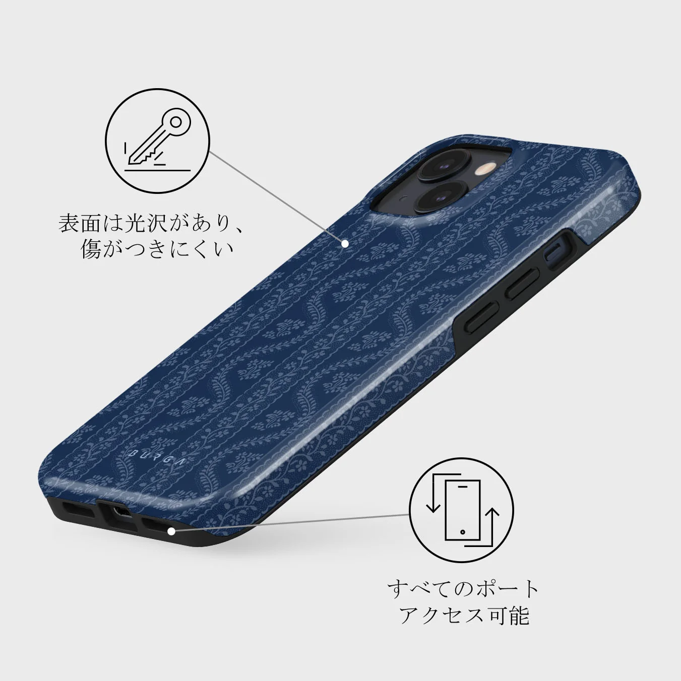 Denim Lover - iPhone 13 Mini ケース