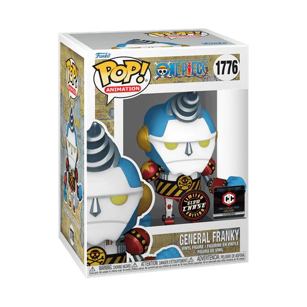 Funko Pop! One Piece - General Franky with Chase Exclusive (Style May Vary)
