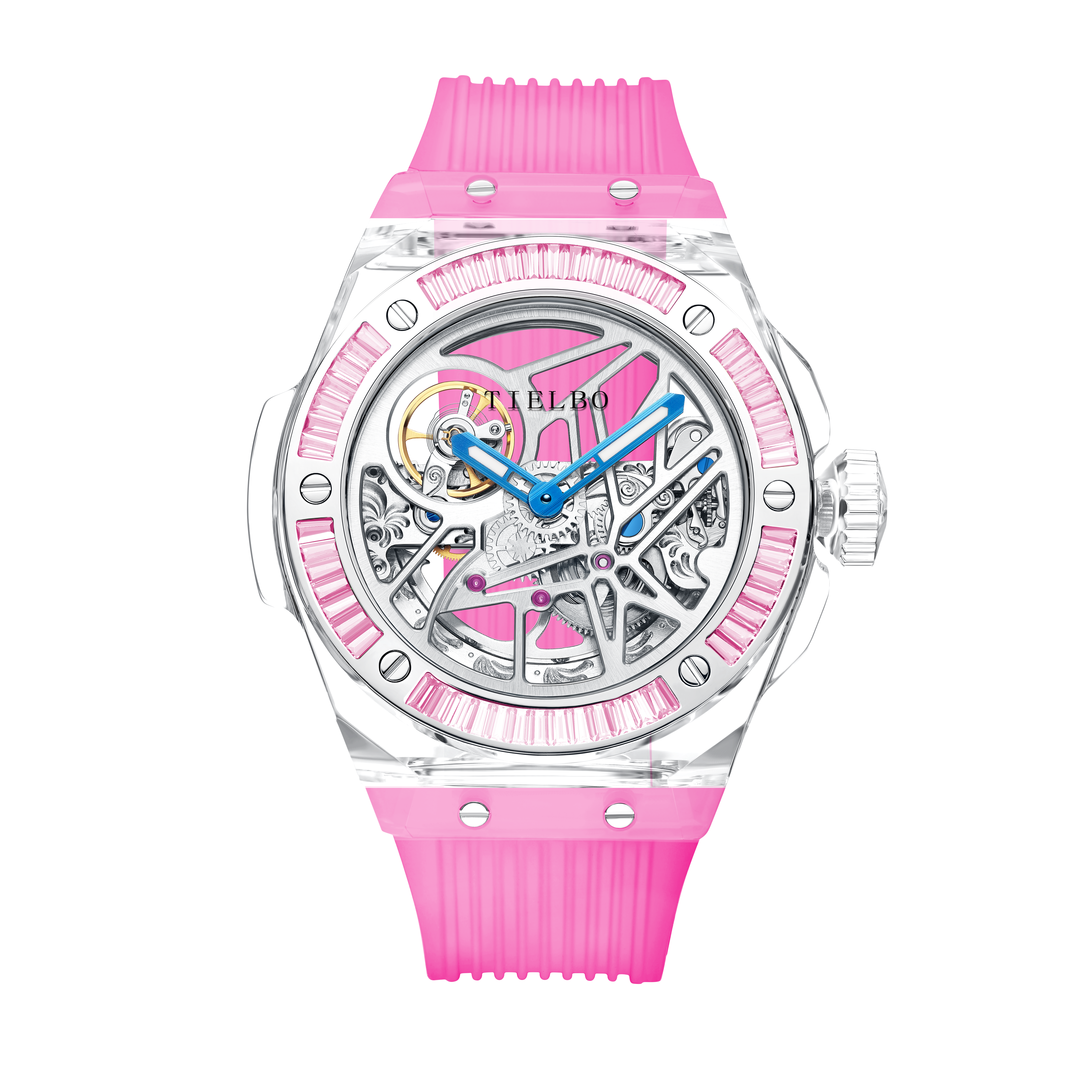 Prism Rainbow – Transparent Skeleton Watch T712