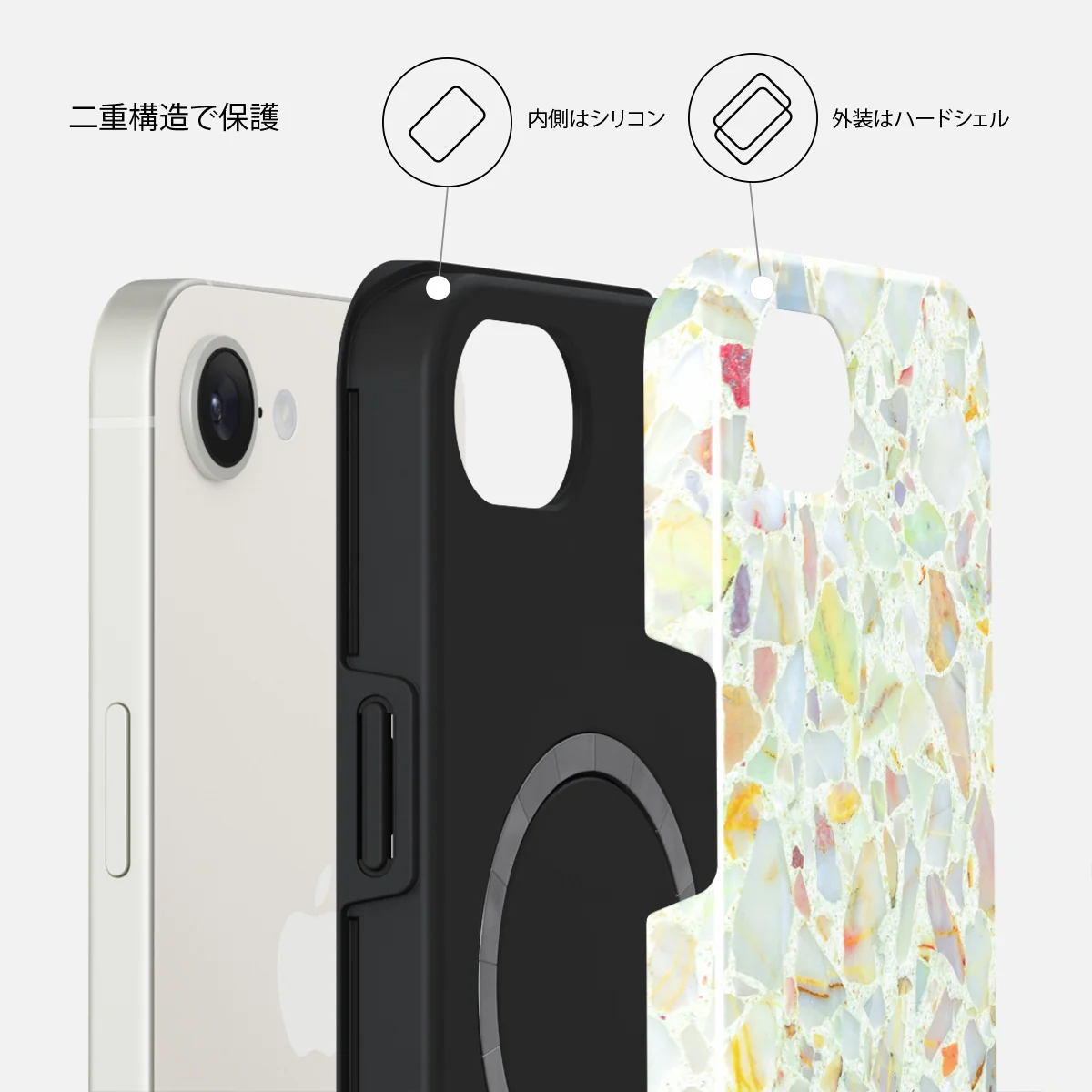 Rainbow Crush - iPhone 17e ケース