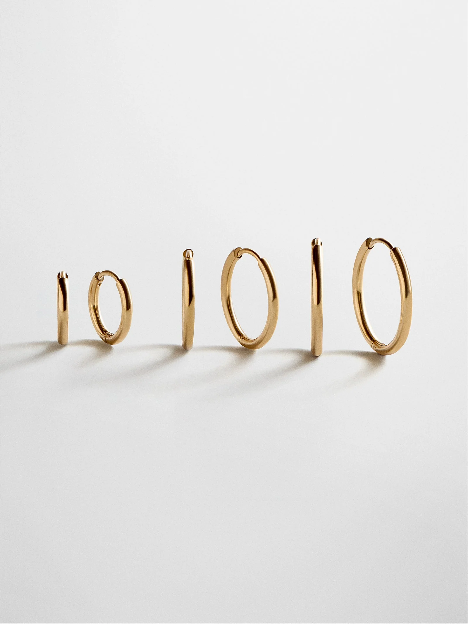 Verbena Waterproof Earring Set - Gold
