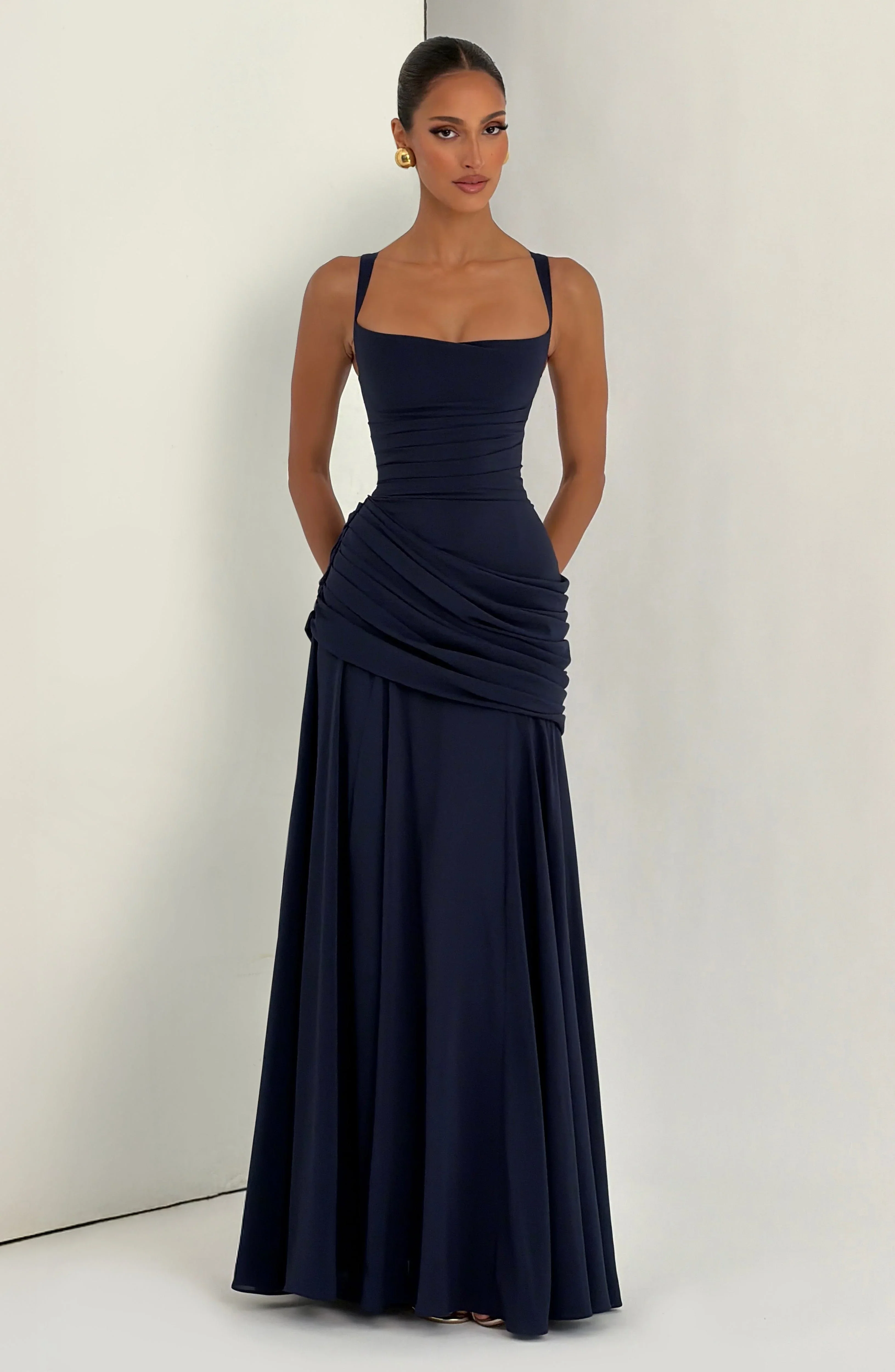 Sura Maxi Dress - Navy