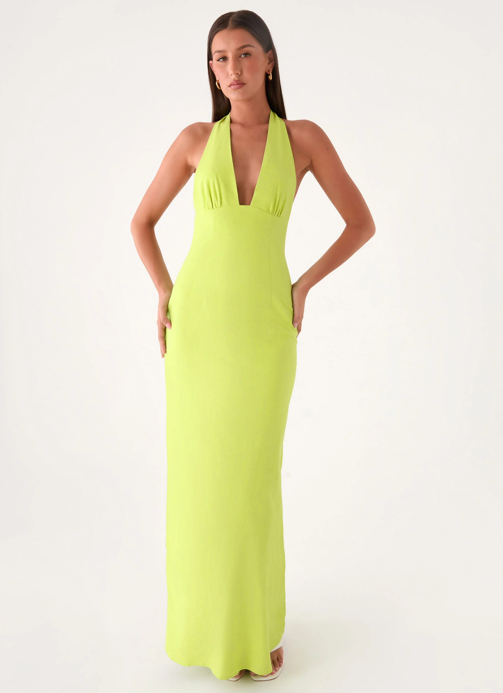 Feyric Maxi Dress - Apple Green