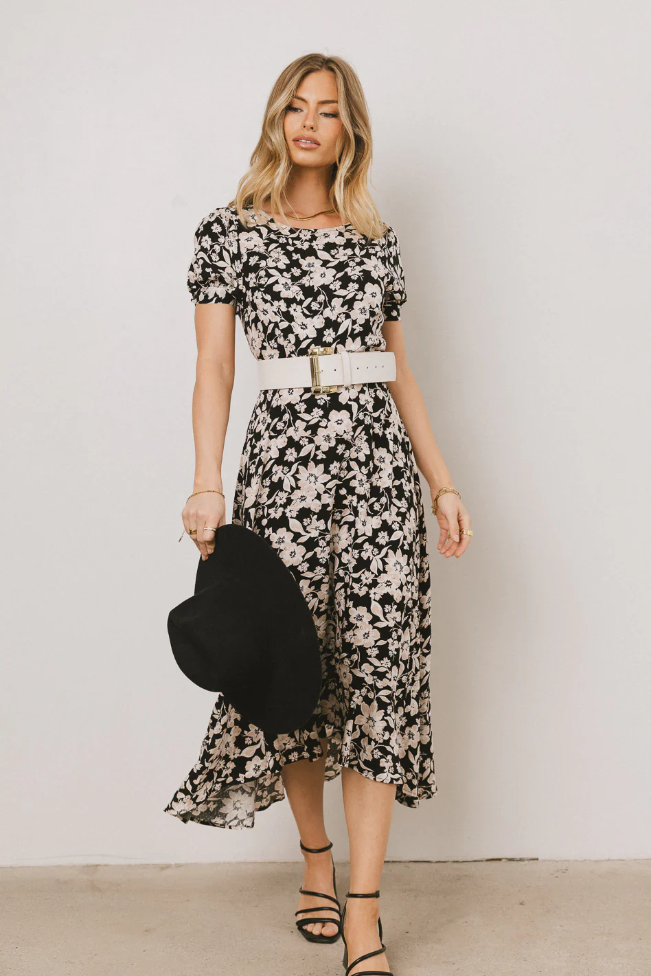 Zelda Floral Midi Dress