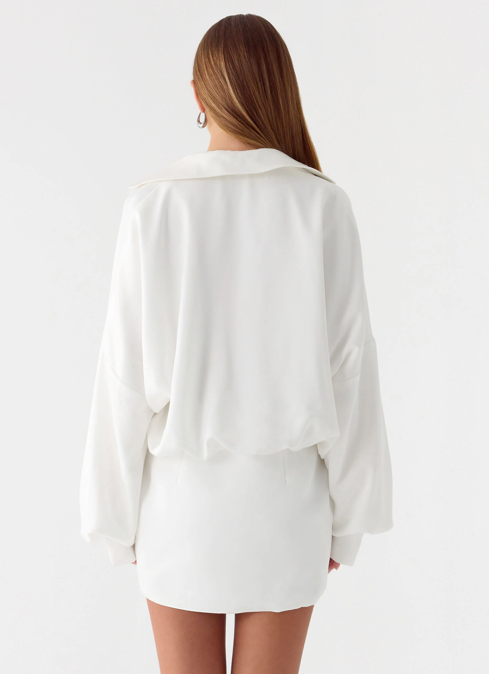 Thessaly Mini Dress - White