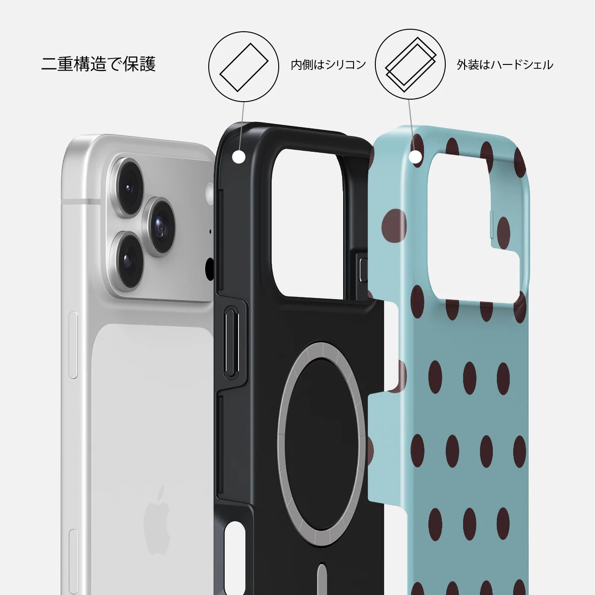 Aqua Mocha - iPhone 18 Pro ケース