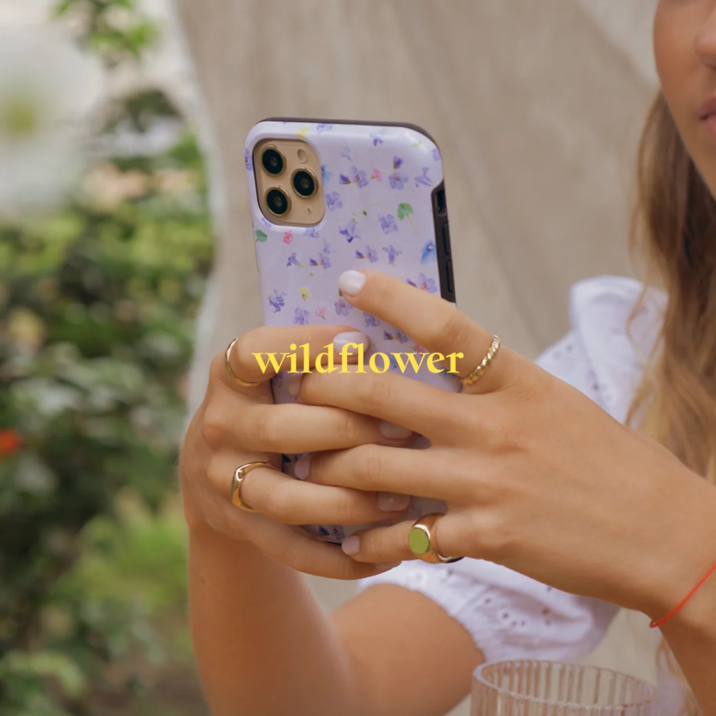 Wildflower - Samsung Galaxy S25 Edge ケース