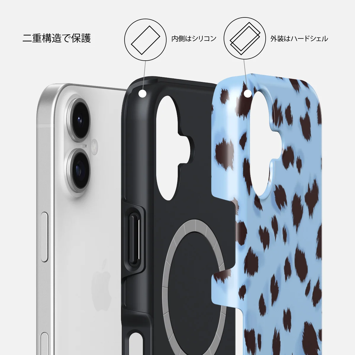 Barely Awake - iPhone 17 ケース