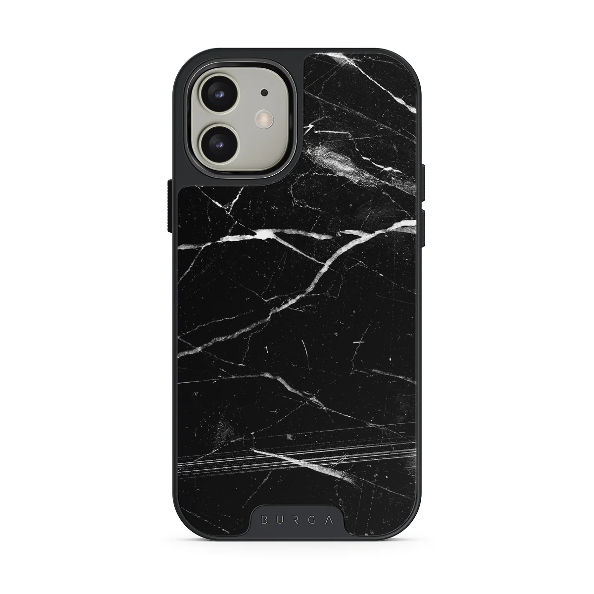 Noir Origin - Black Marble iPhone 12 ケース