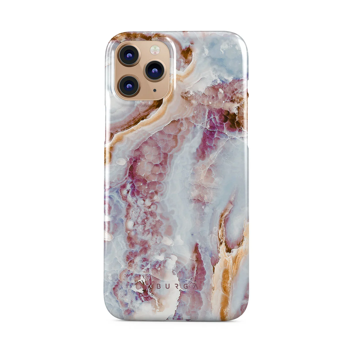 Frozen Leaves - Cute Marble iPhone 11 Pro Max ケース