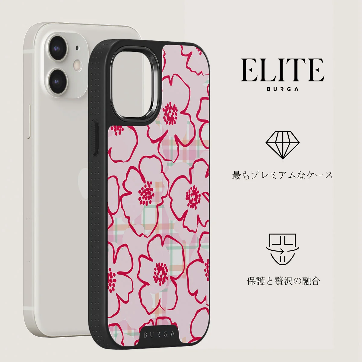 Flower Girl - iPhone 12 ケース