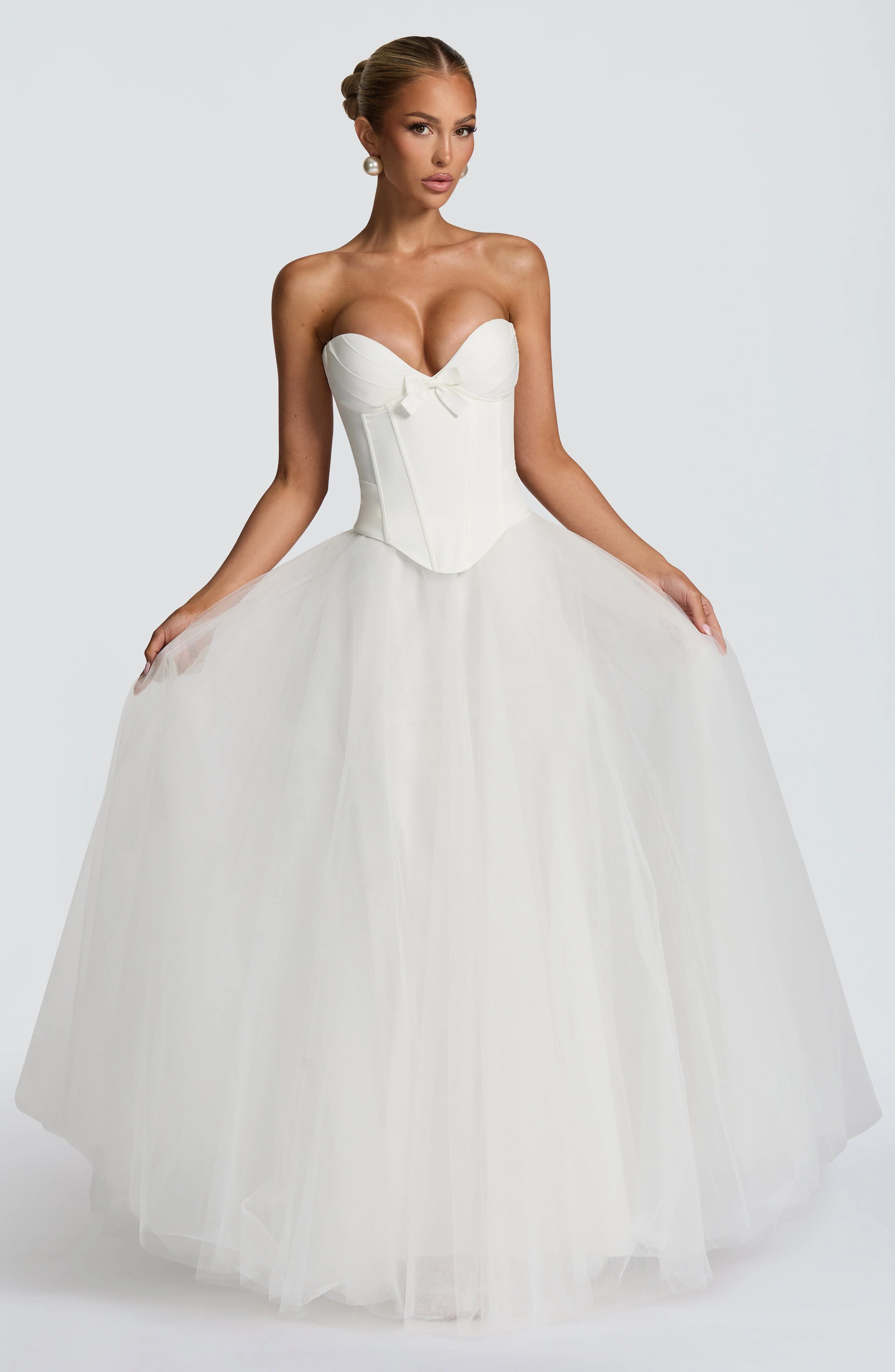 Ethel Maxi Skirt - Ivory