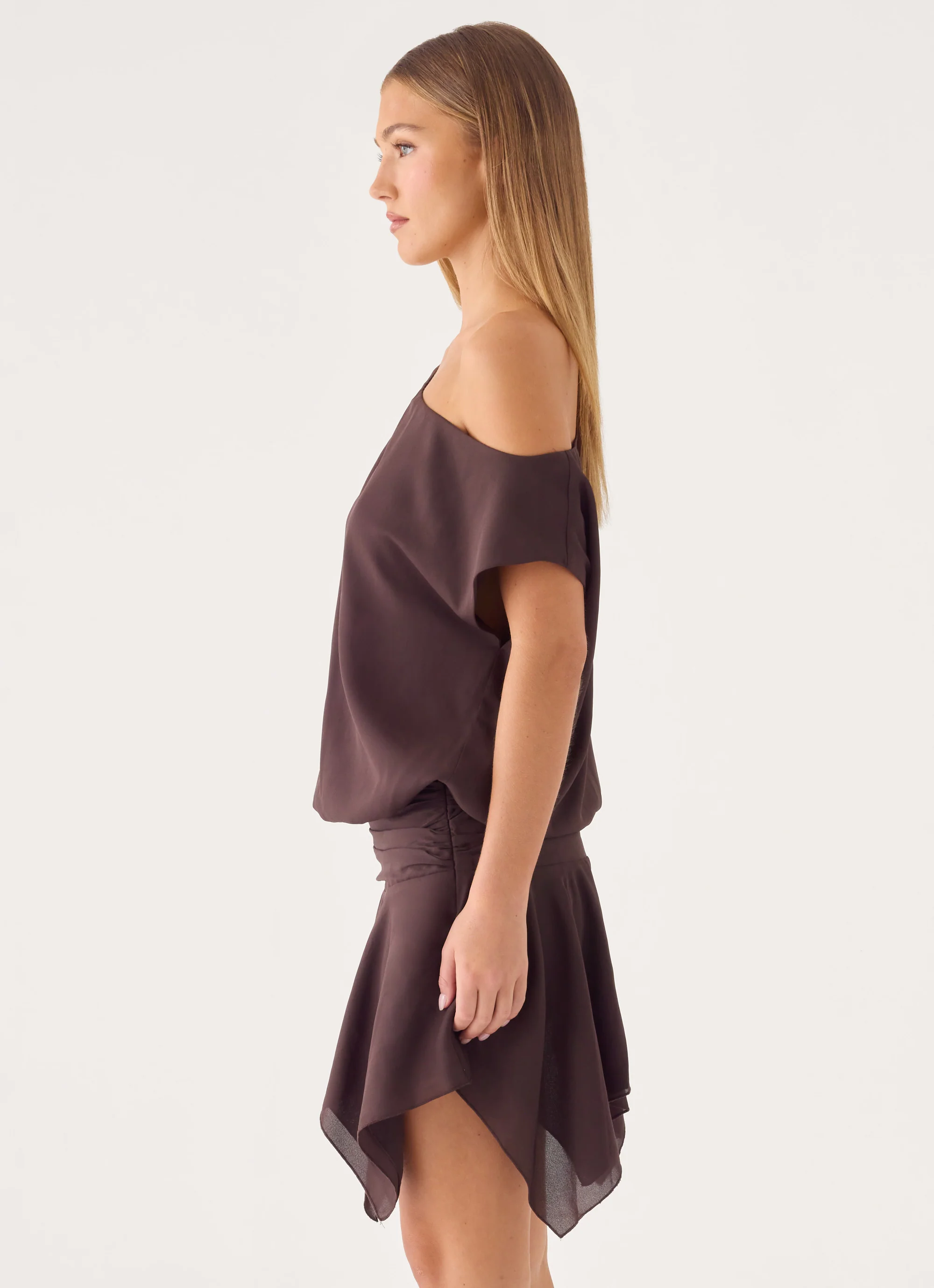 Wicked Love Mini Dress - Chocolate - luluinthesky