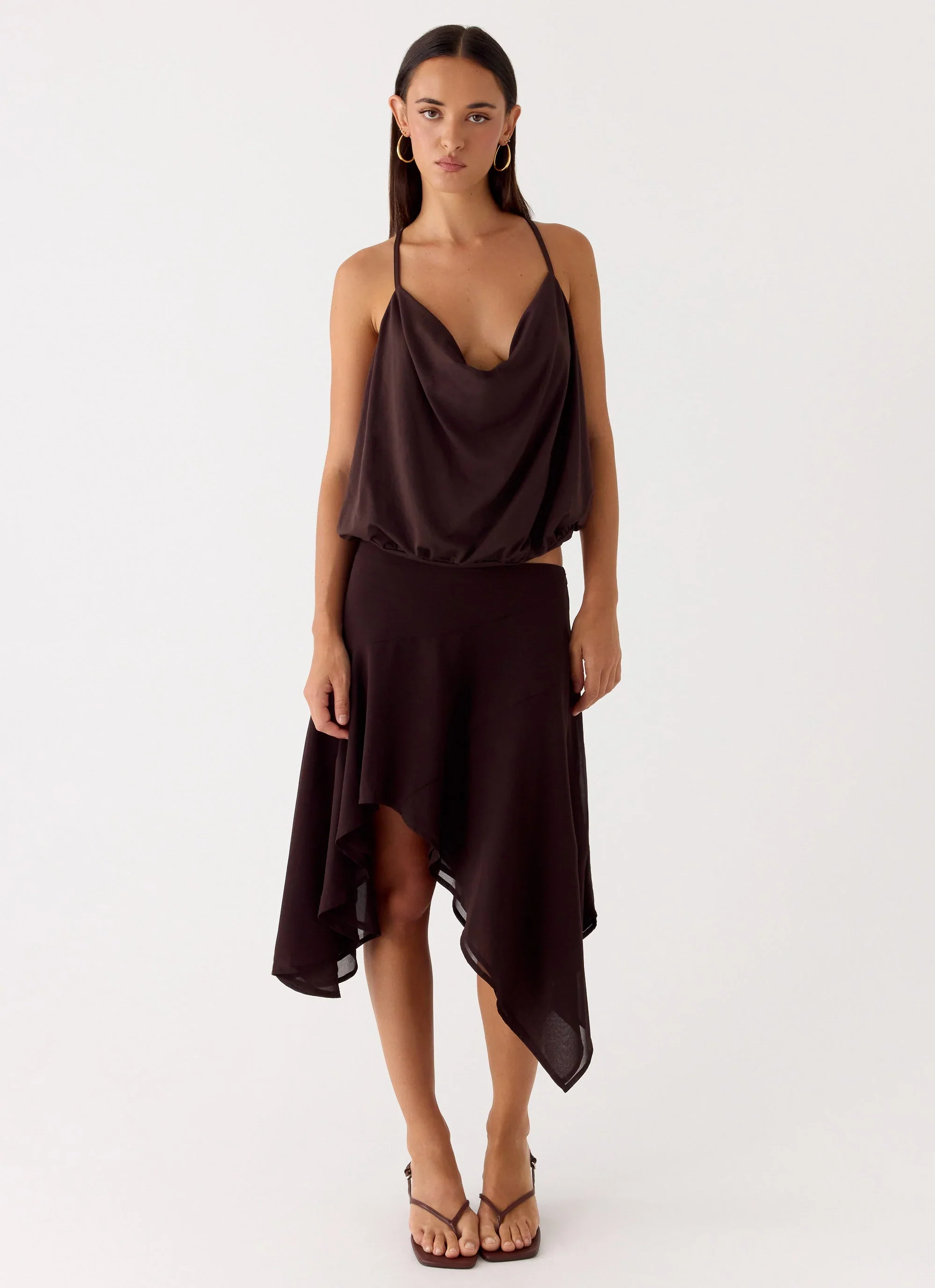 Yaz Top - Chocolate Plum