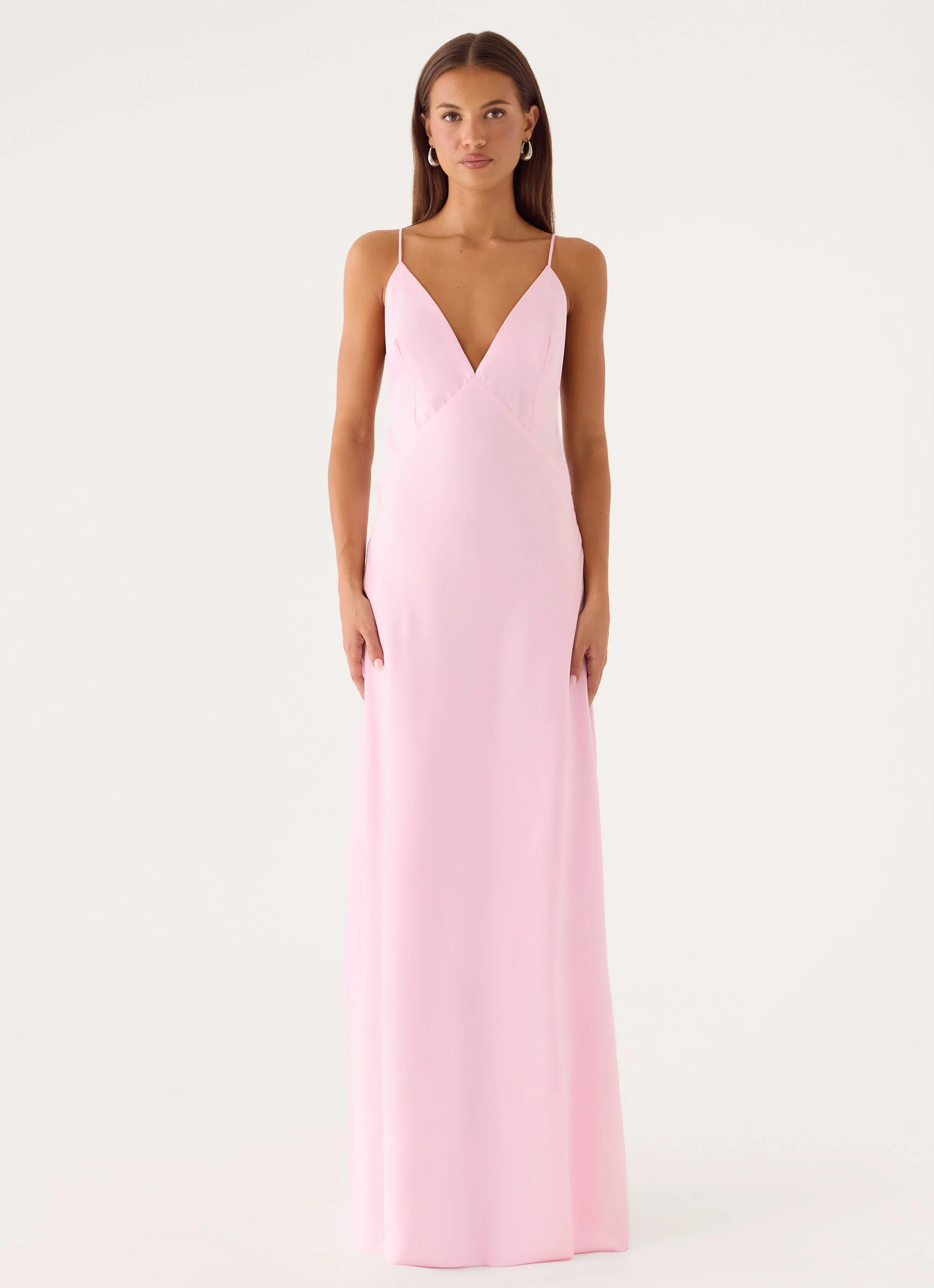 Vivica Maxi Dress - Pink - luluinthesky
