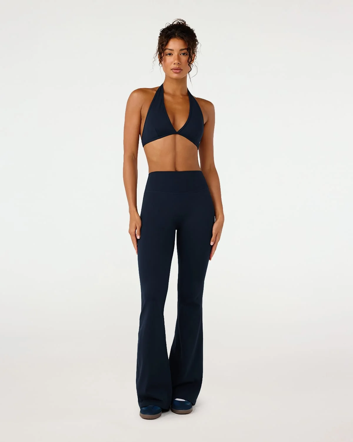 Form Invisible Scrunch Flare Leggings | Deep Navy