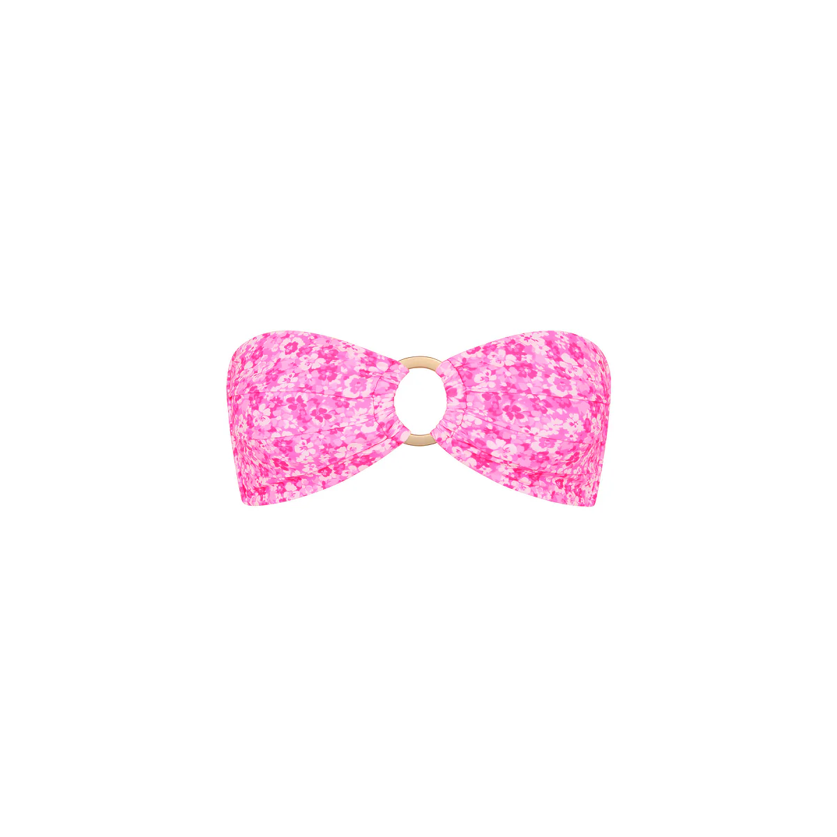 Strapless Bandeau Bikini Top - Berry Burst
