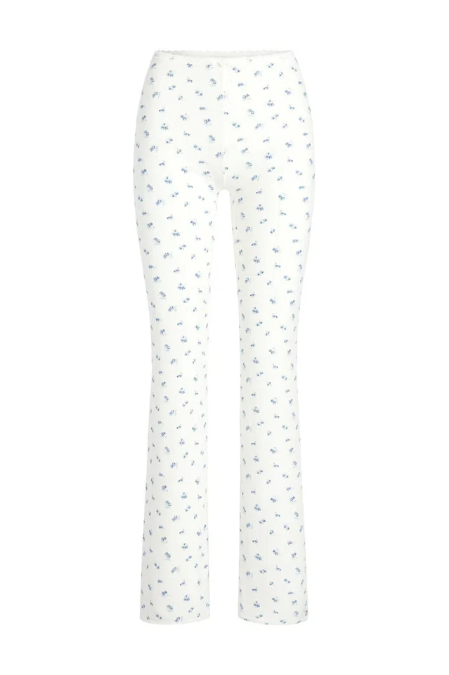 Soft Lounge Lace Pants Set