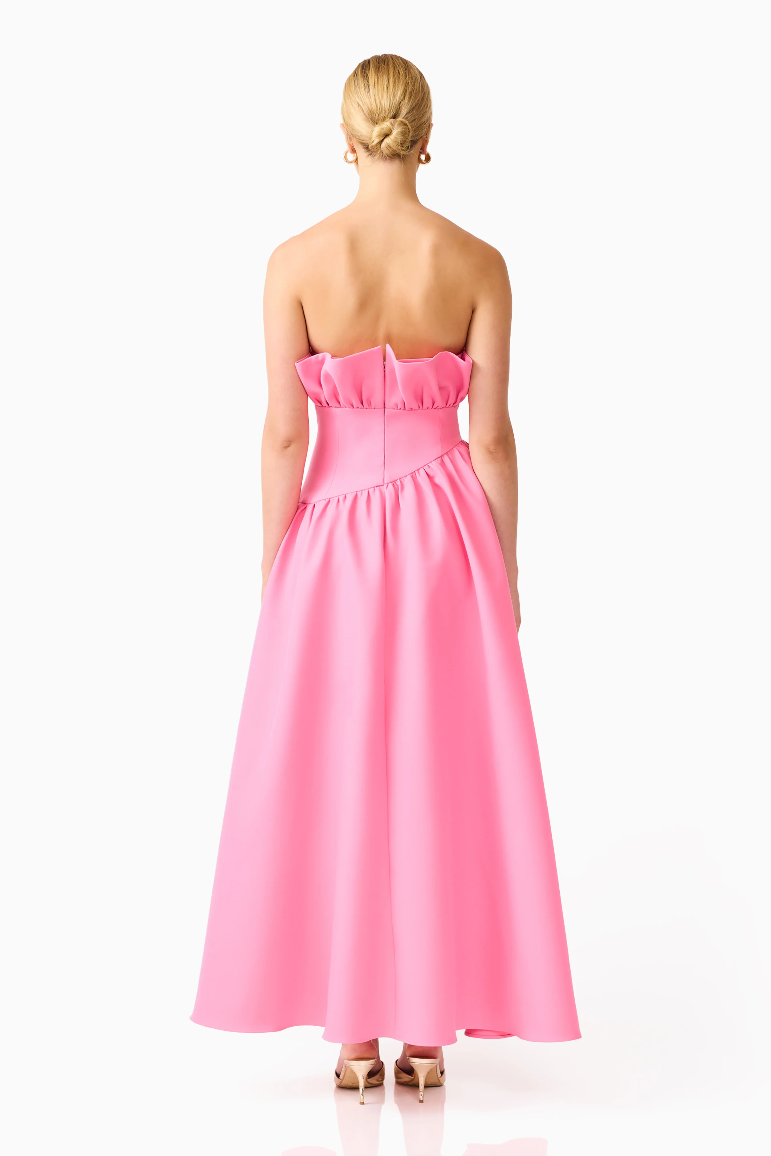Laurel Sleeveless Maxi Dress in Pink