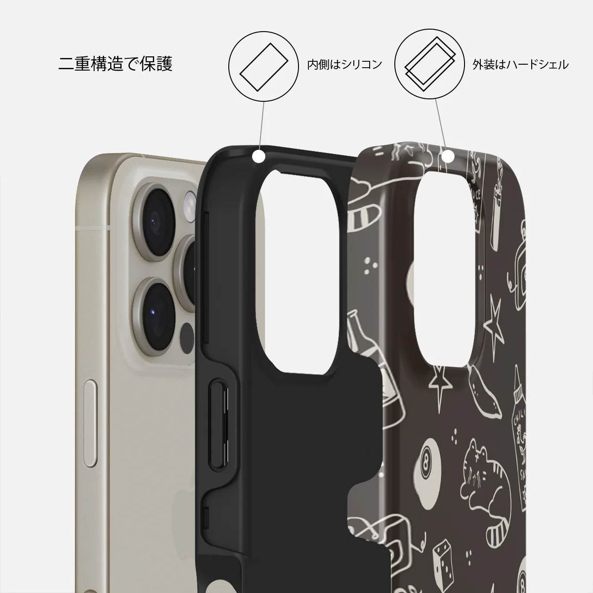 Essentials - iPhone 16 Pro ケース