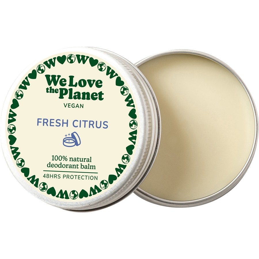 We Love The Planet Dezodoranty Naturalny dezodorant w kremie - Fresh Citrus (wegański)