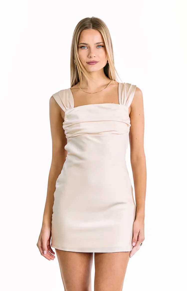 Macayle Cream Mini Dress