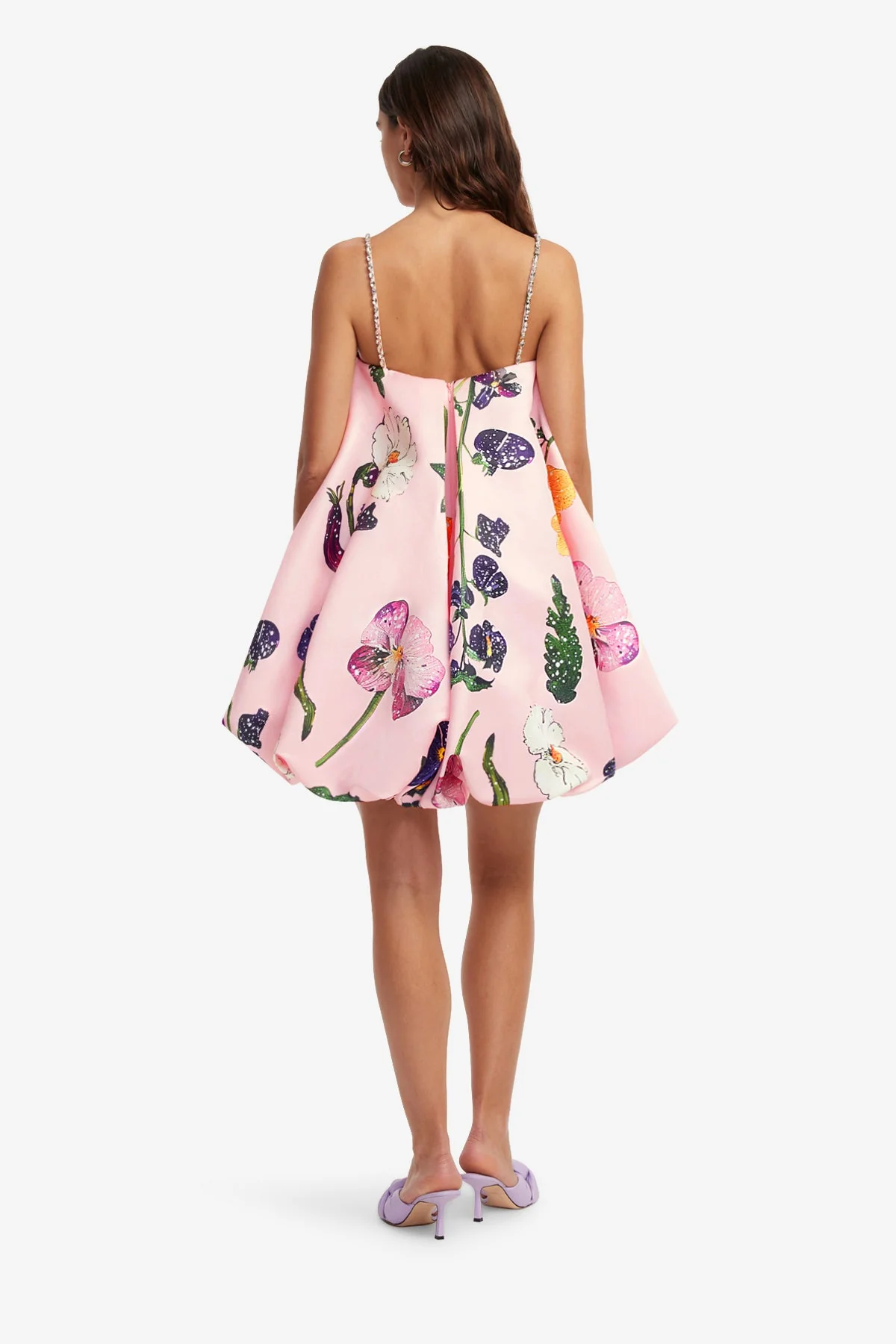 Patsy Embellished Puff Mini Dress - Wildbloom
