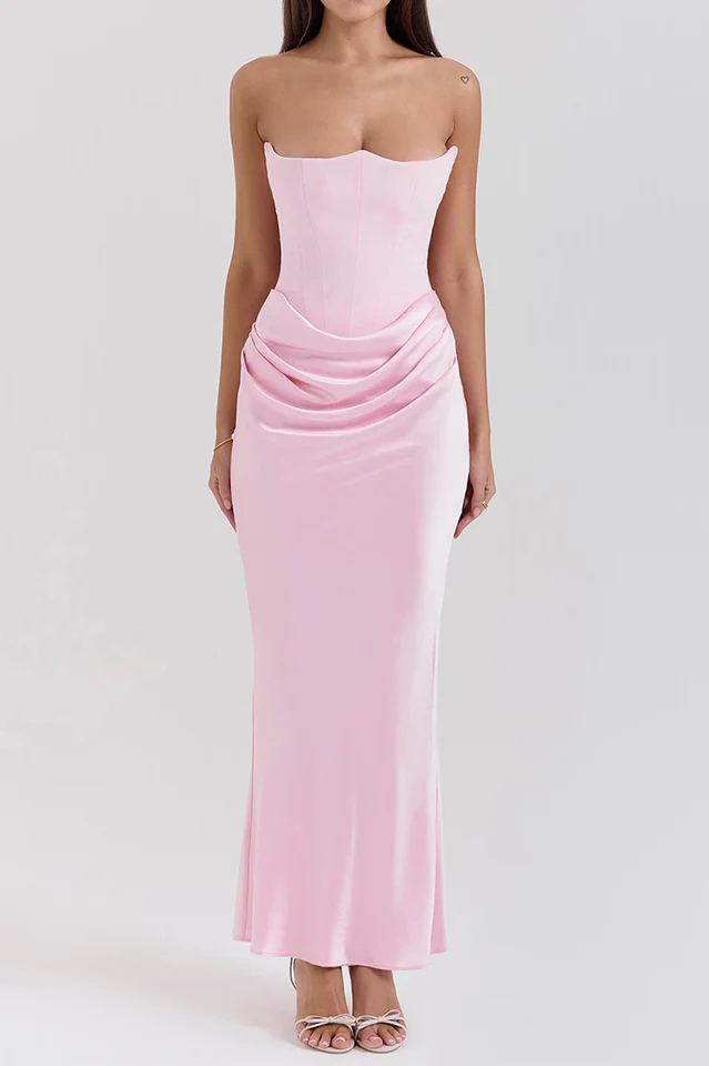 Persephone Off Shoulder Bustier Dress