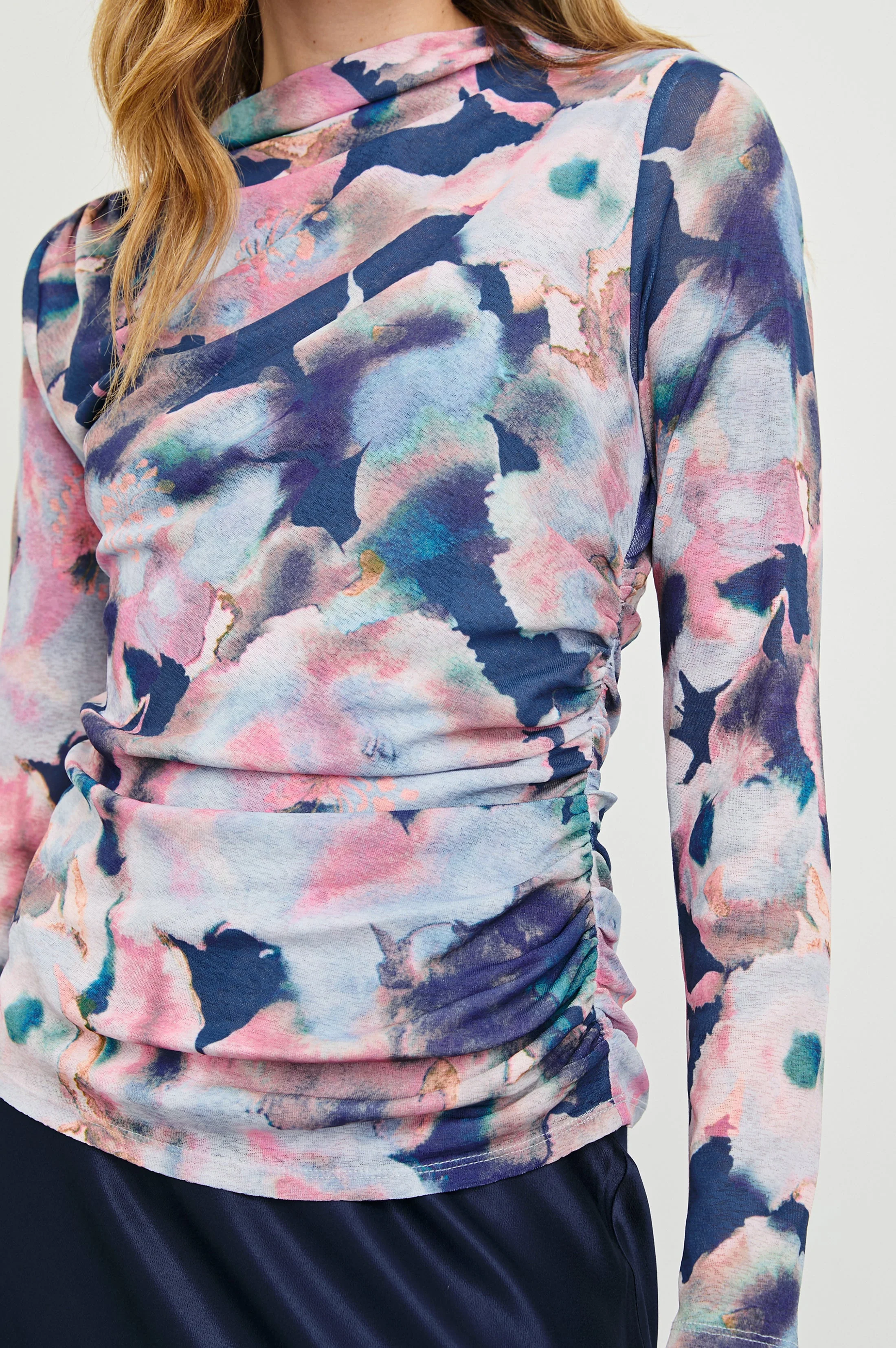 Joelle Top - Midnight Verbena