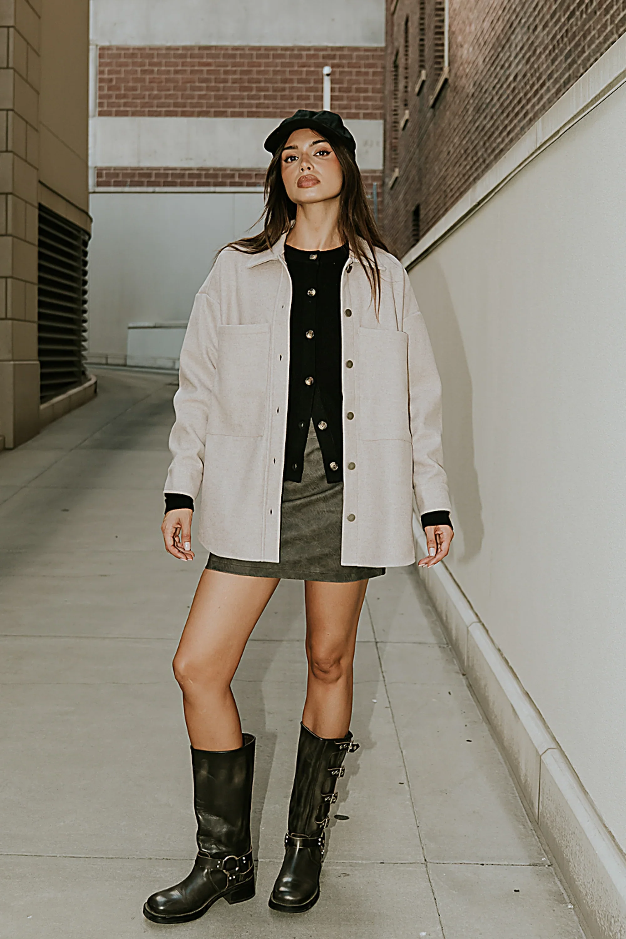 Bennie Oversized Shacket