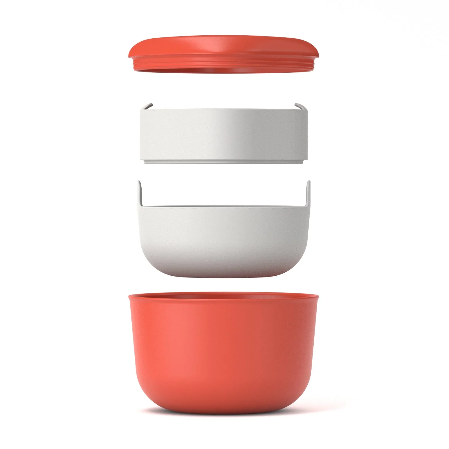 Vogeelle Lunch Set with heat-safe inserts - Persimmon