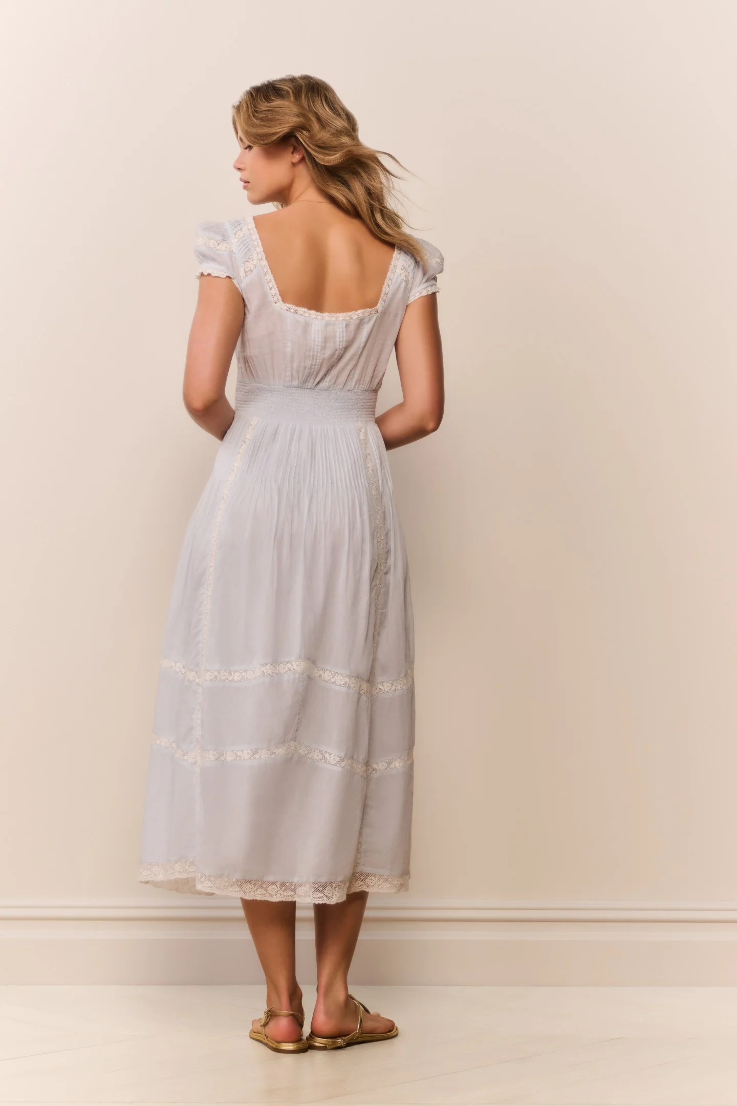Suvi Heritage Midi Dress
