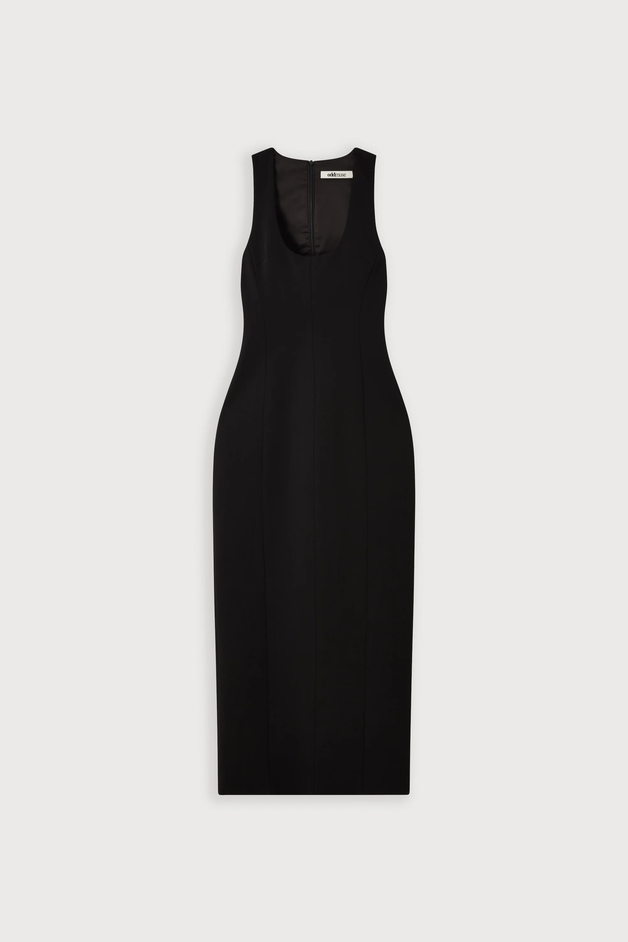 Cotton Mix Midi Dress