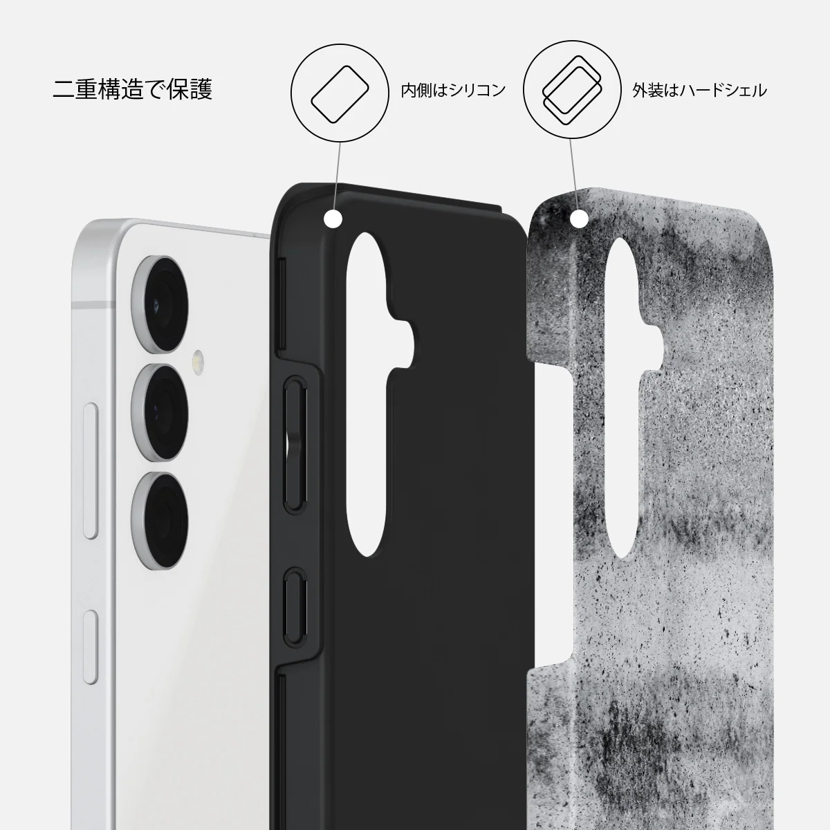 Concrete Jungle - Samsung Galaxy S25 FE ケース